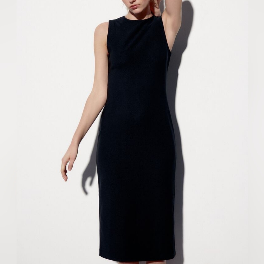 ZARA SLEEVELESS DRESS - Picture 4 of 8